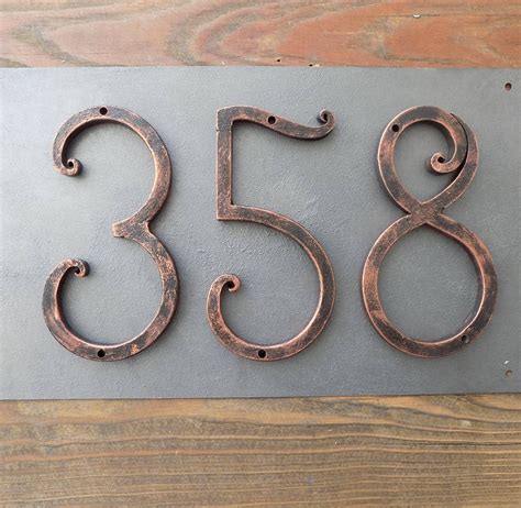 https www.etsy.com listing 162848654 address-number-1-house-number-metal|Metal Modern House Number Sign Framed House Numbers .